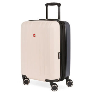 SwissGear 8028 Duet Carry On 19 Expandable Luggage Spinner Wheel Pink/Dark Grey